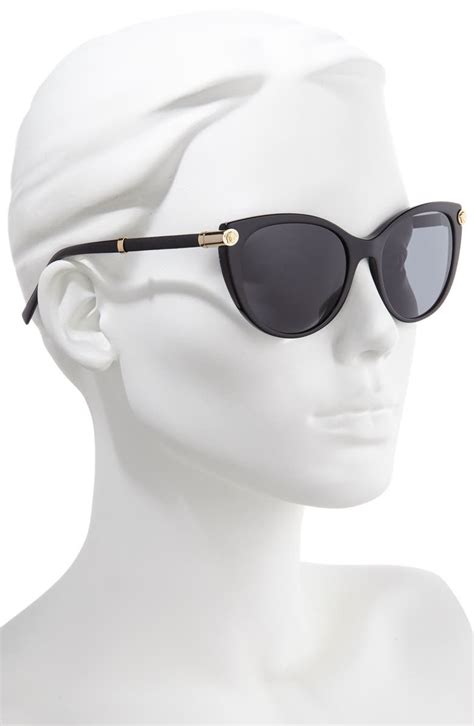 55mm cat eye sunglasses versace|oversized Versace sunglasses.